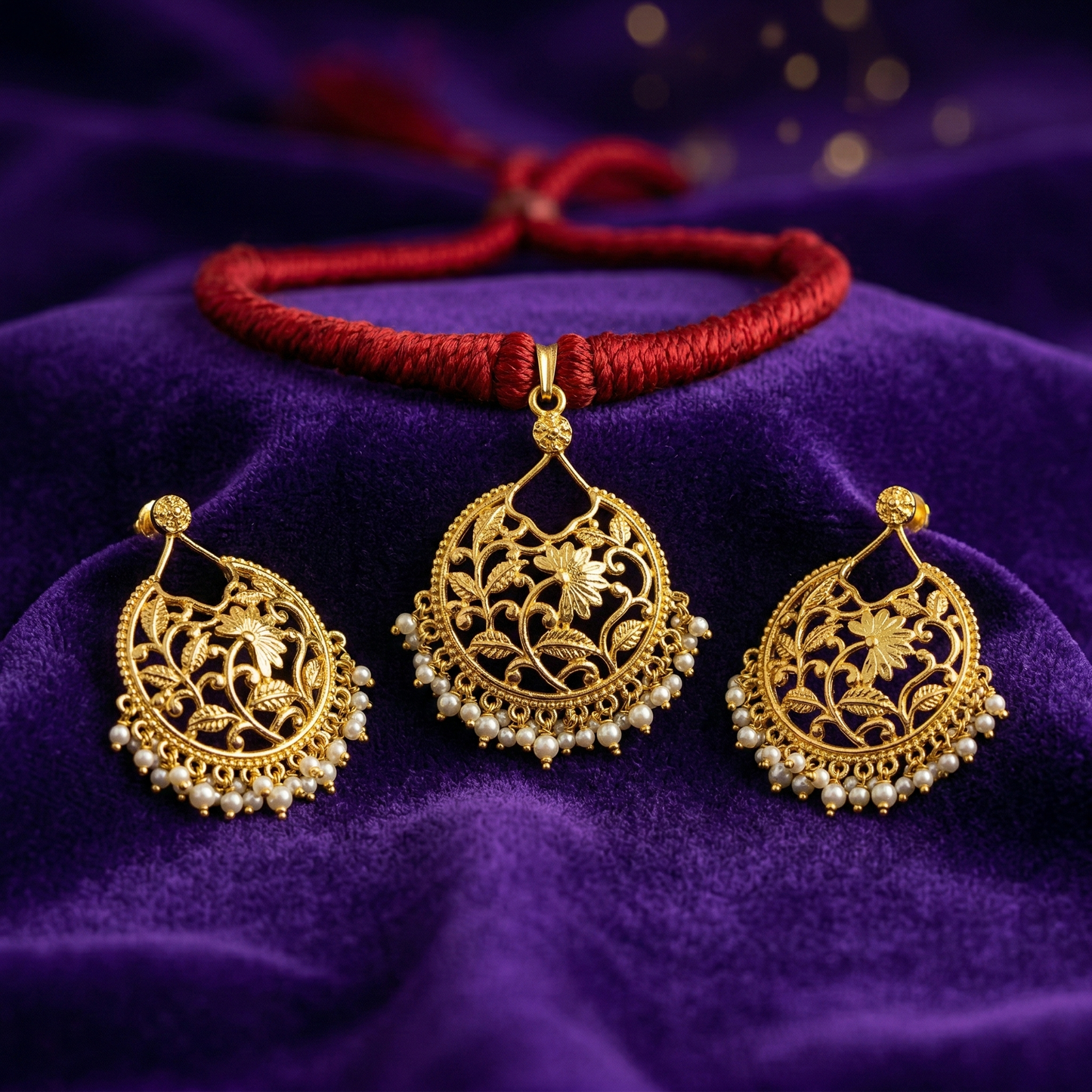 Traditional Mini Teen-Poddo Pendant Set