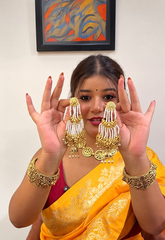 From Shashthi to Dashami: How to Style Imitation Jewellery for Every Durga Puja Look