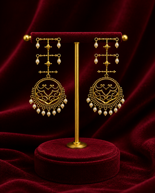 Kathi Kanbala with Real Pearls