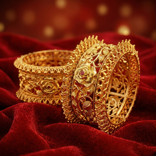 Traditional Golap Kankan Chur Bangle