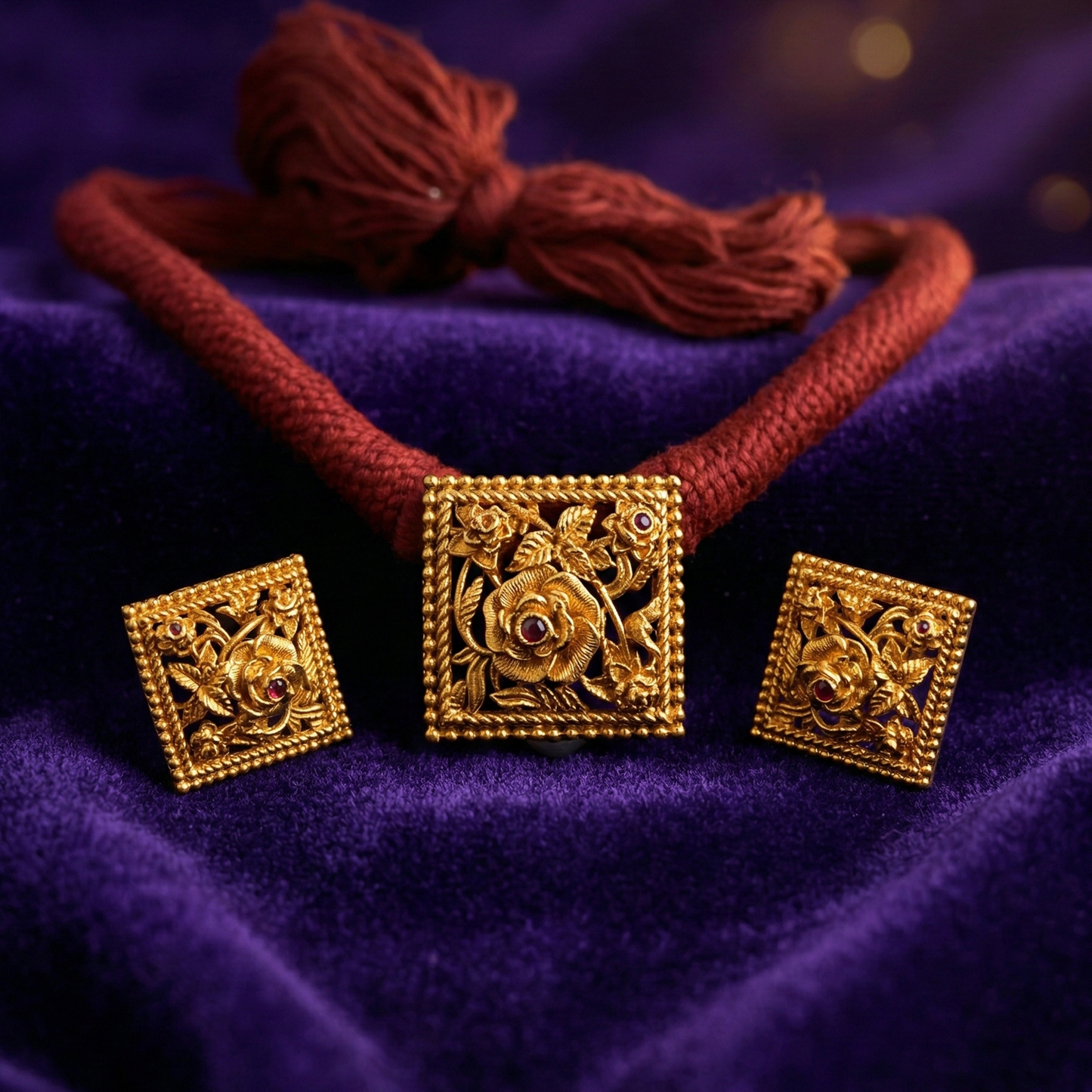 Vintage Golap Pendant Set