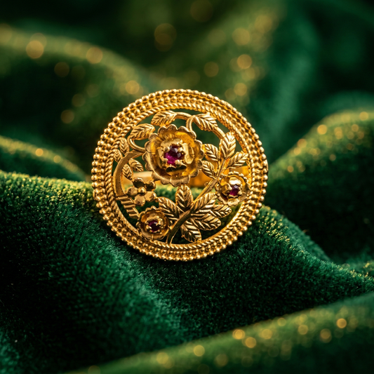 Traditional Round Golap Ring